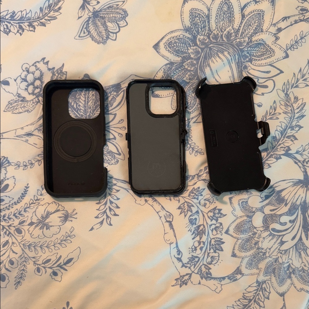 Black Protective Phone Case